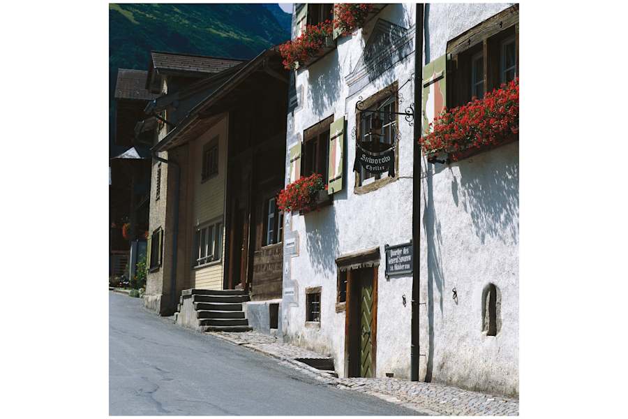 Zelten sind vor allem im Glarnerland beliebt: Elm im Kanton Glarus