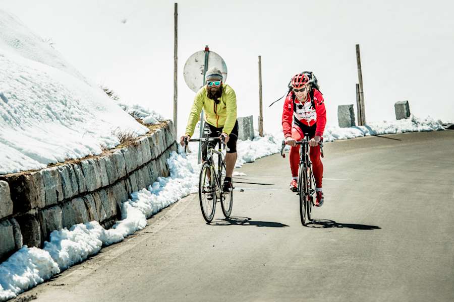 Radtour auf der Glockner-Hochalpenstraße
