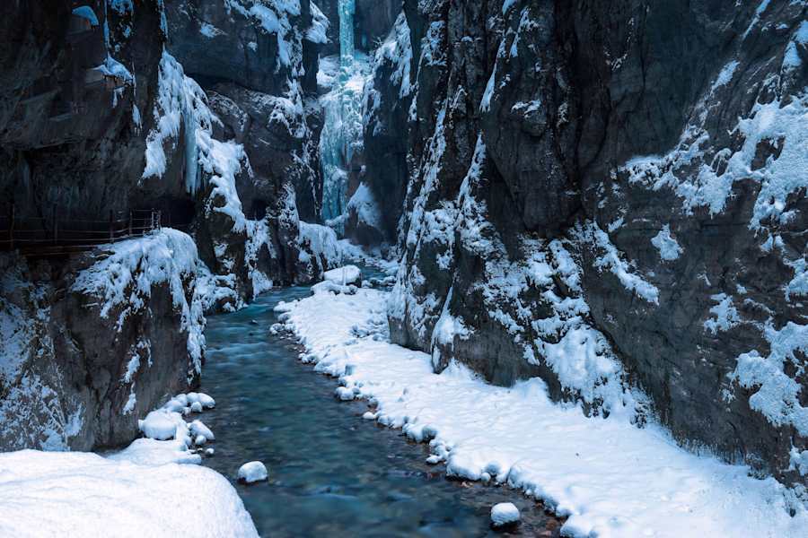 Oberbayern Garmisch Winter