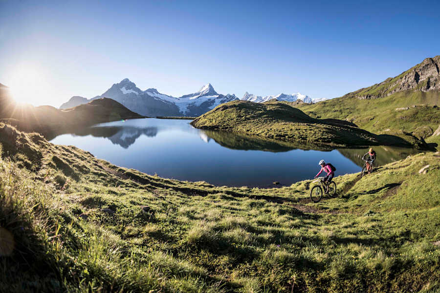 Mountainbiketour zum Bachsee in Grindelwald