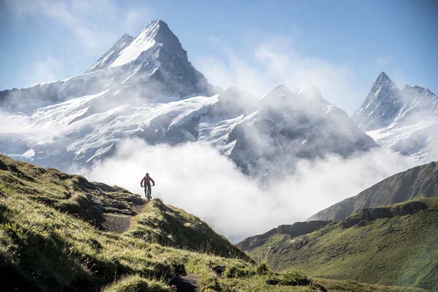 Mountainbiketour zum Bachsee in Grindelwald