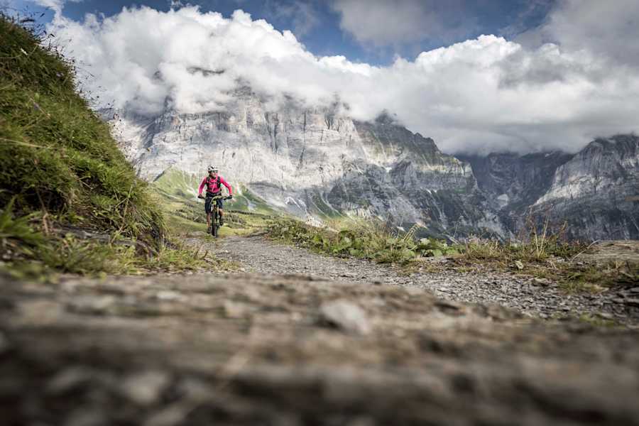 Mountainbiketour zum Bachsee in Grindelwald