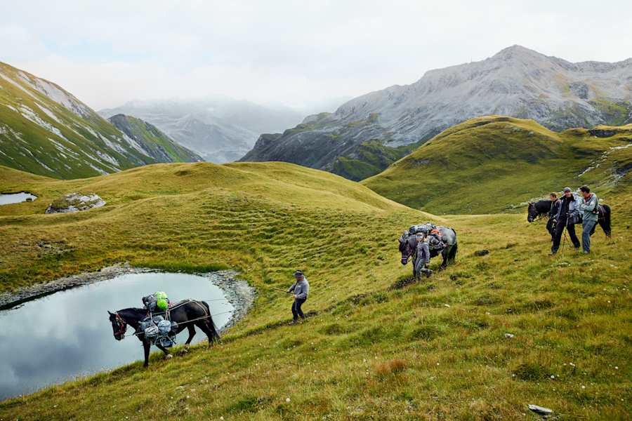 Mit Pferden über die Glatzböden