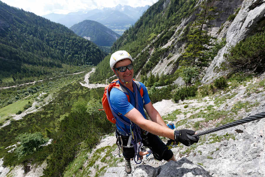 Klettersteig Aussicht