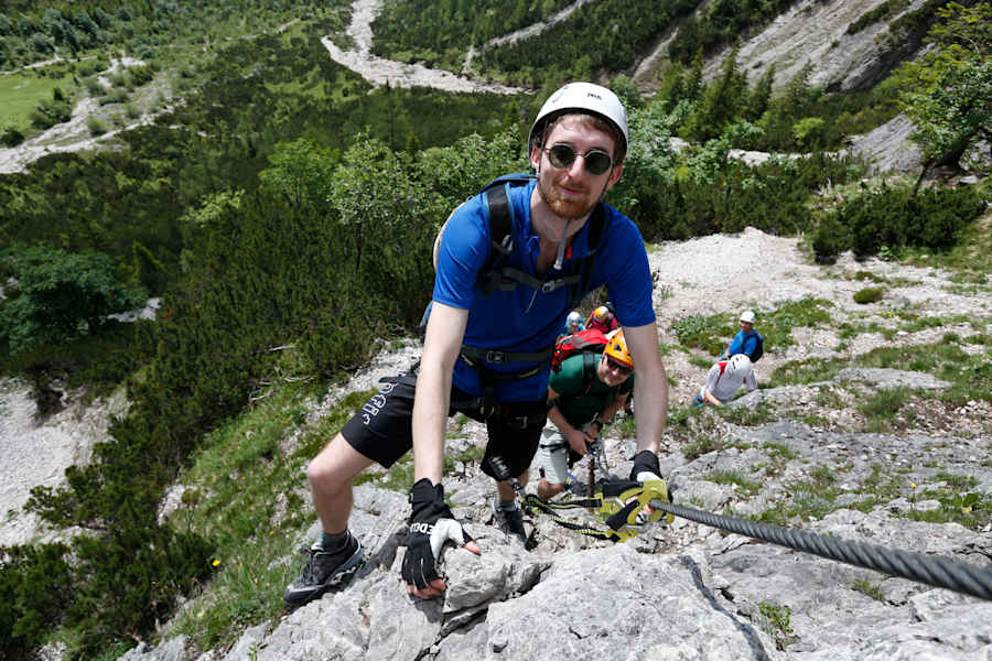 Klettersteig Lächeln