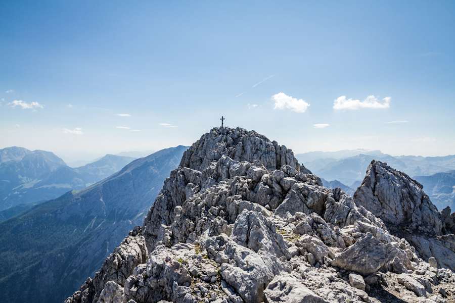 Der Blick auf den Hochkalter.