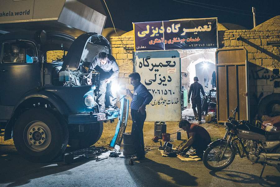 Akela Camping-Lastwagen durch die Mongolei