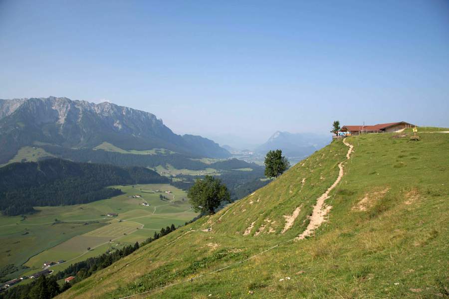 Blick aufs Kaisertal