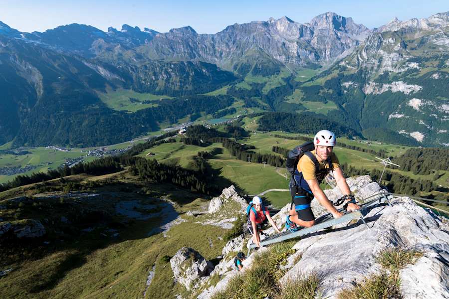 Brunnistöckli Klettersteig Leitern