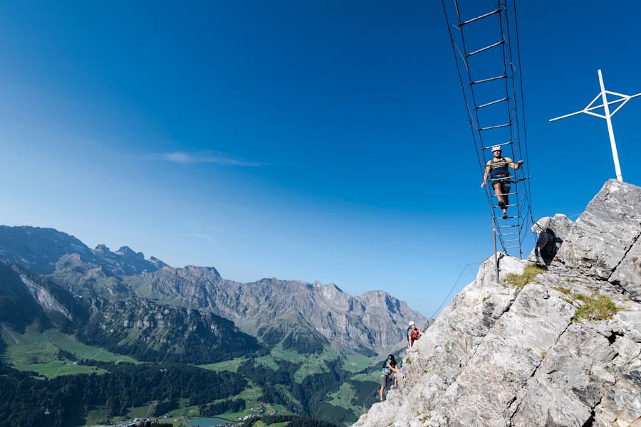 Brunnistöckli Klettersteig Brücken