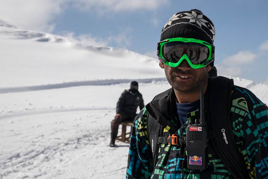 Chef der Pistenrettung in Darband Sar