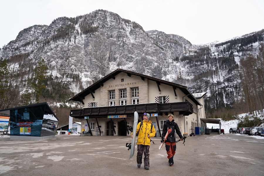 Wieder zurück im Talort Obertraun am Hallstätter See