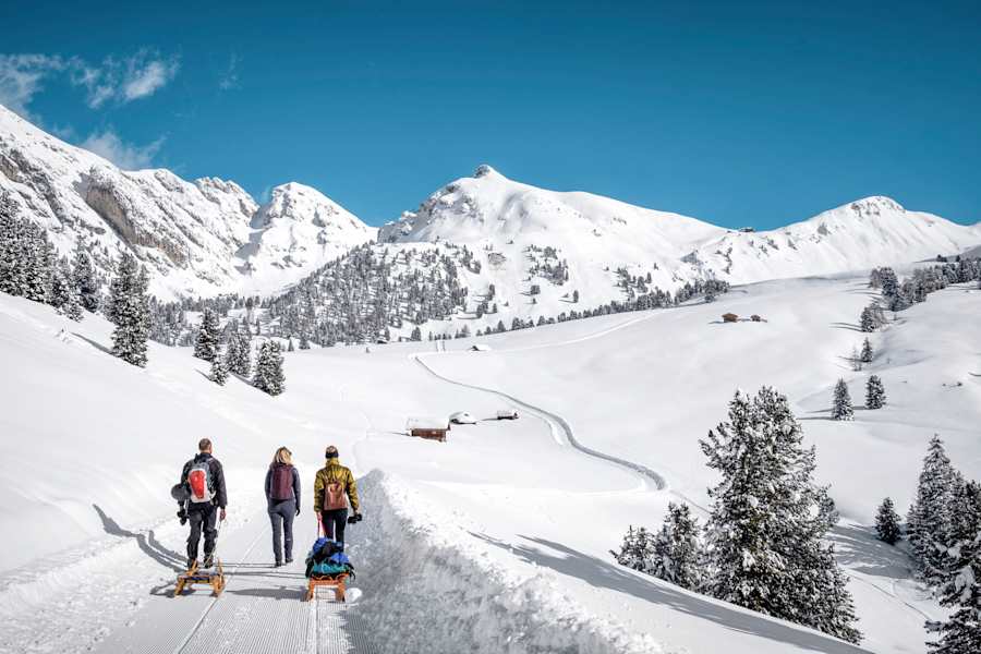 Gampenalm im Südtiroler Naturpark Puez-Geisler
