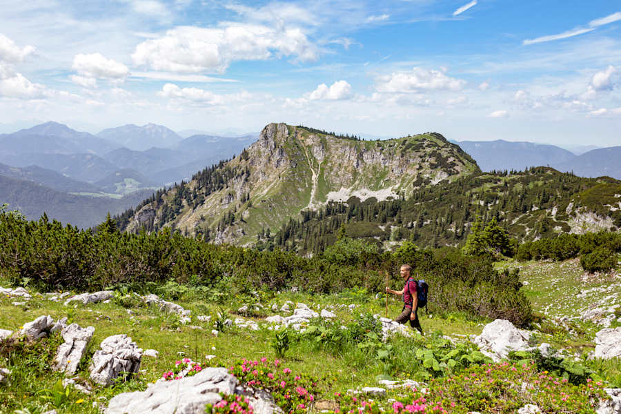 Unterwegs auf dem Luchs Trail im Wildnisgebiet Dürrenstein in Niederösterreich