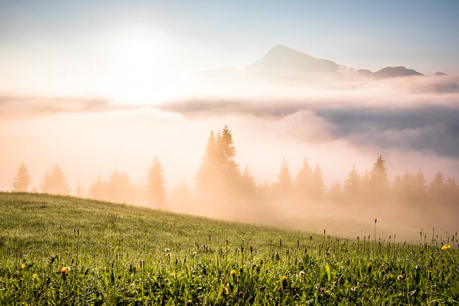 Morgenstimmung am Kitzbüheler Horn
