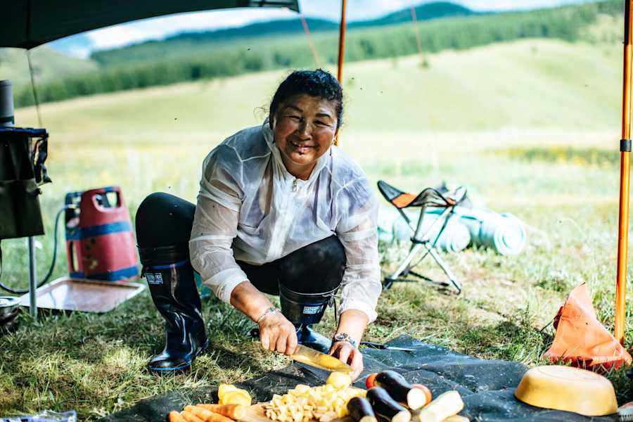Pferdetrekking Mongolei