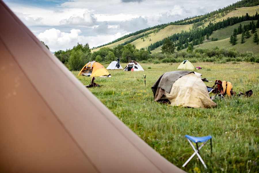 Pferdetrekking Mongolei