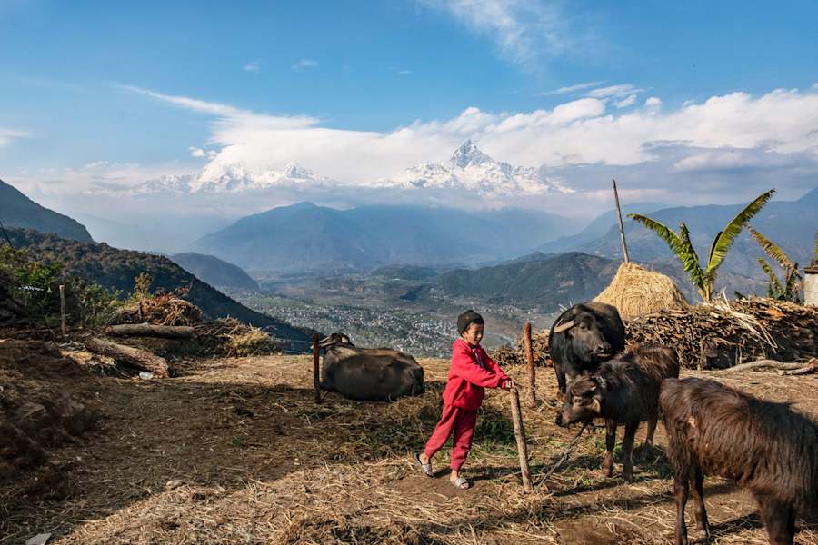 Nepal mit Kindern