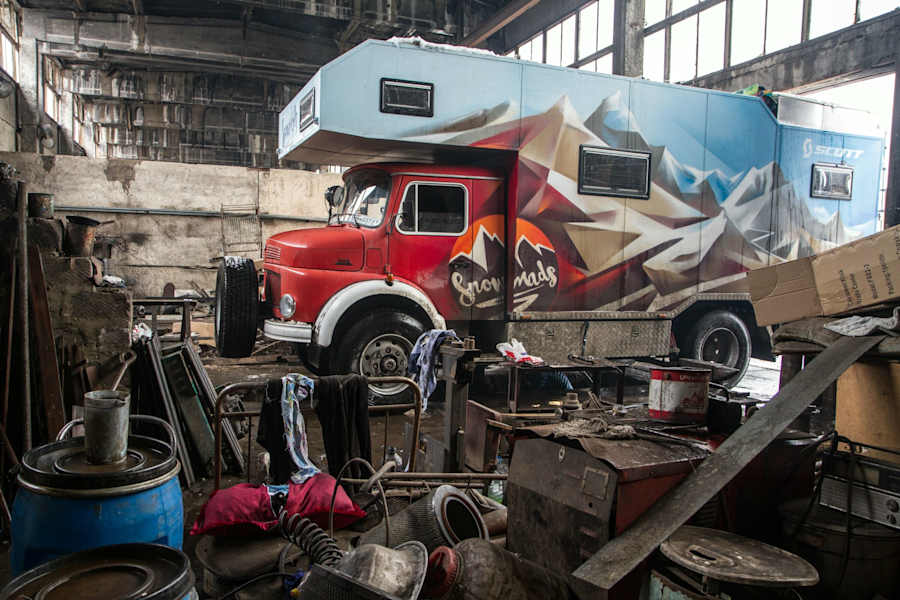 Snowmads Reise Mittlerer Osten