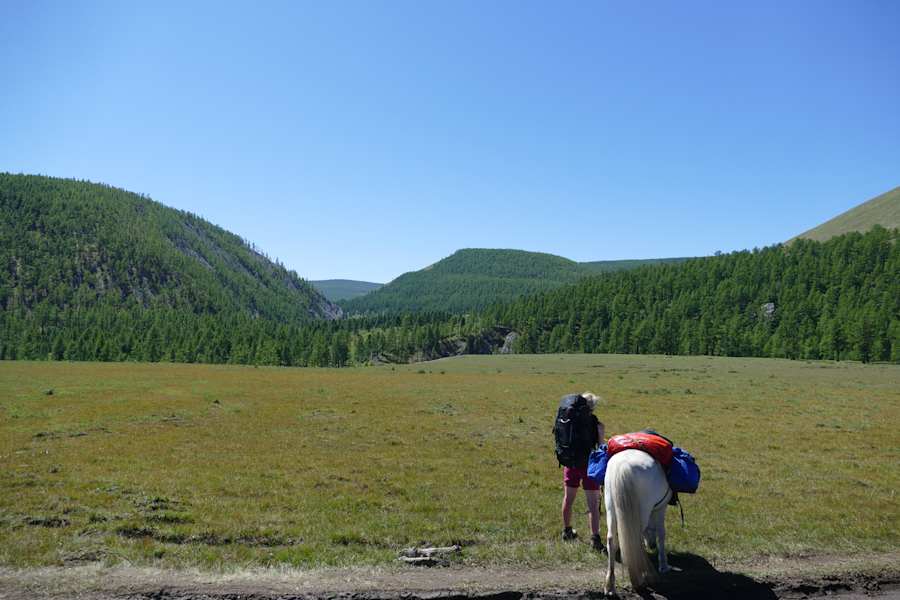 Trekking Wandern Mongolei 