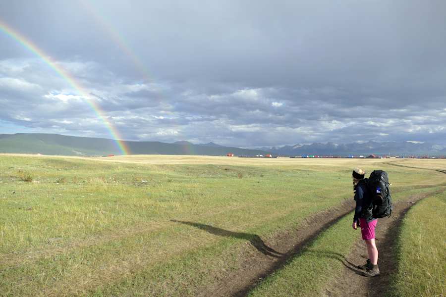 Trekking Wandern Mongolei 