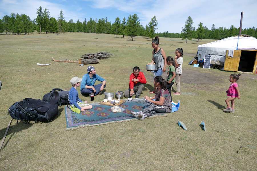 Trekking Wandern Mongolei 
