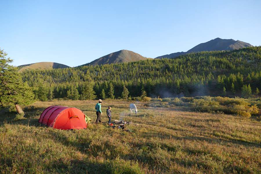 Trekking Wandern Mongolei 