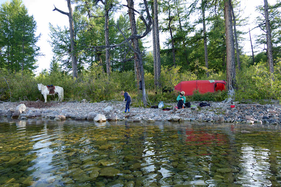 Trekking Wandern Mongolei 