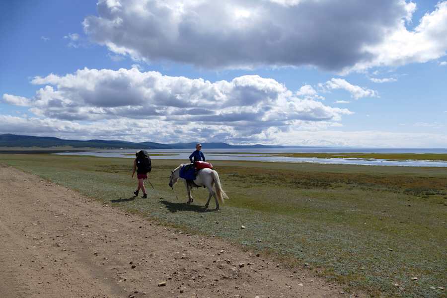 Trekking Wandern Mongolei 