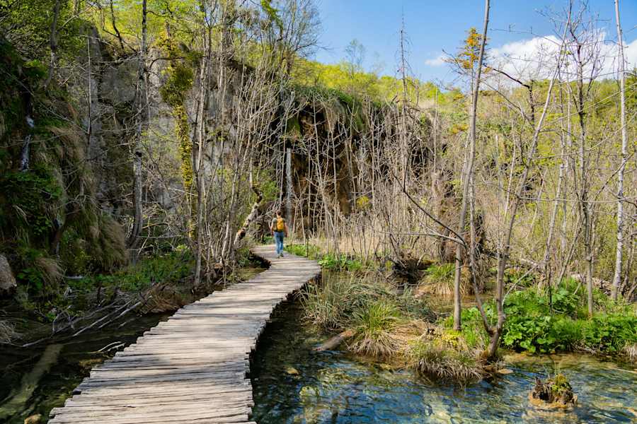 Steg im Nationalpark Plitvicer Seen