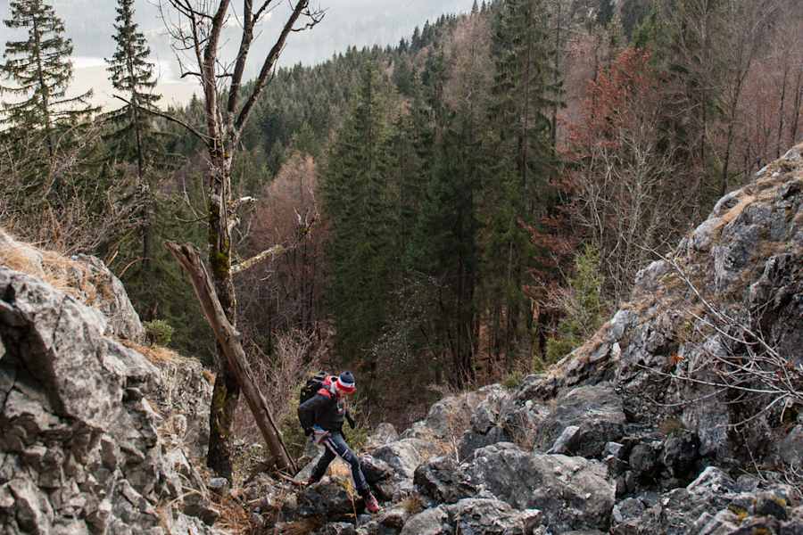 Die letzten Meter zum Frauenloch