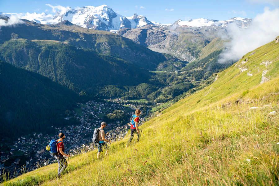 Wanderung in Zermatt