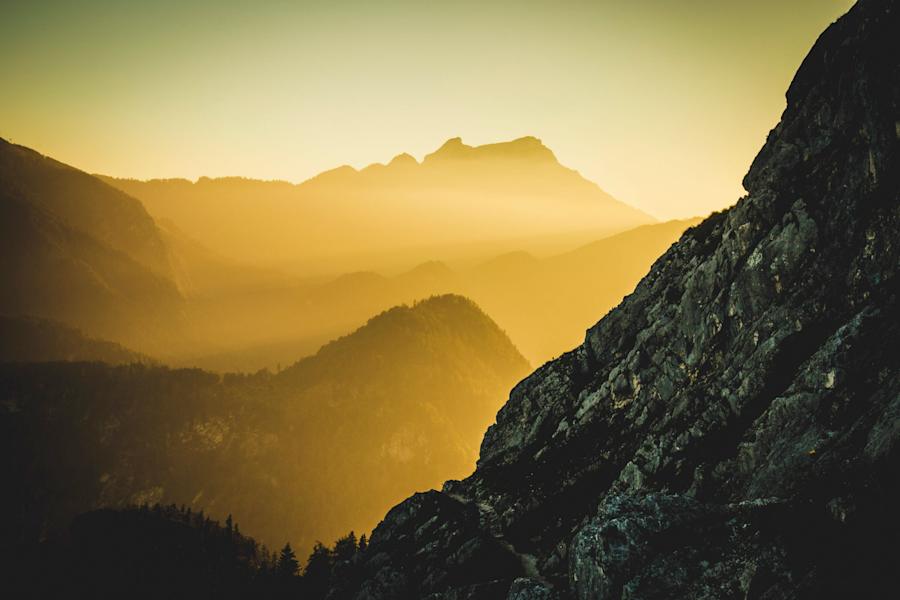 Beim Abstieg vom Schoberstein hatte ich eine unglaubliche Stimmung