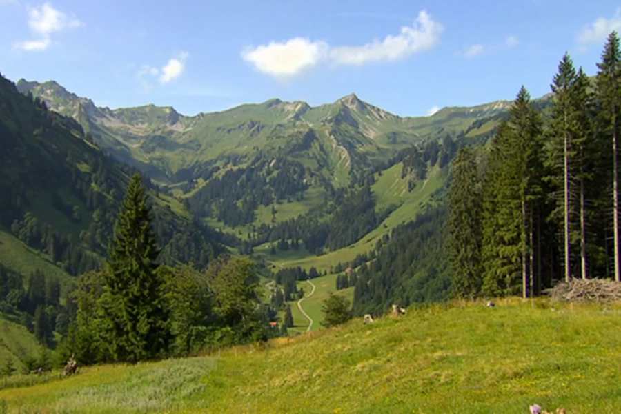 Umgebung der Schwarzenberghütte