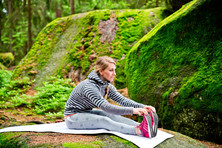Stretch-Übung 2: Seated Hamstring Stretch