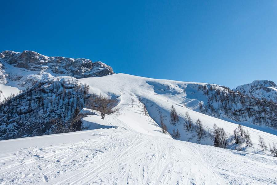 Die Hohen Rossfelder im Winter