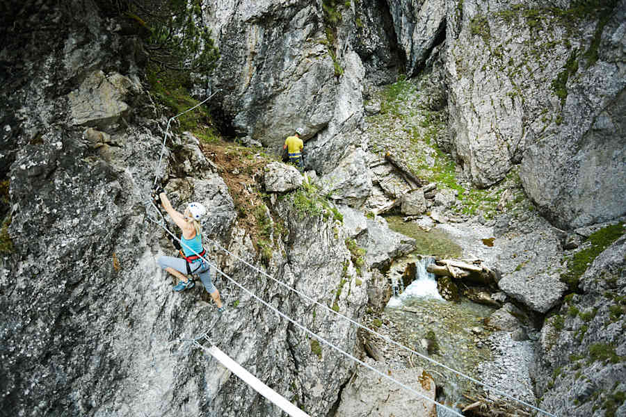 Klettersteig Verborgene Welt