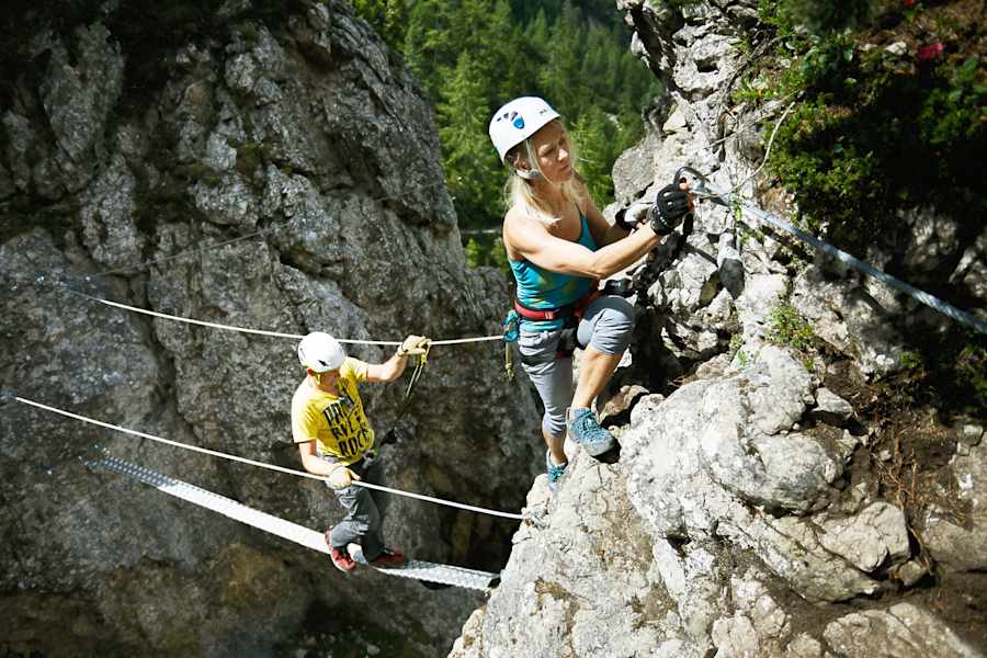Klettersteig Verborgene Welt