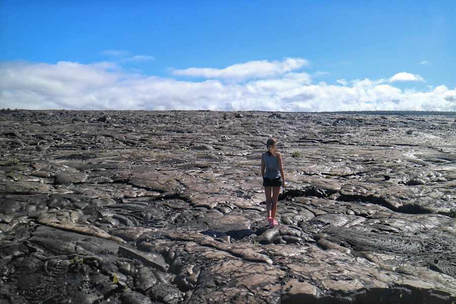 Im Hawaii Volcanoes-Nationalpark auf Big Island