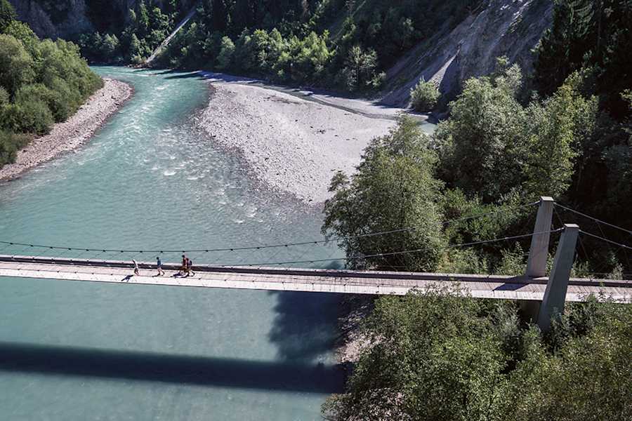 Rheinschlucht bei Flims