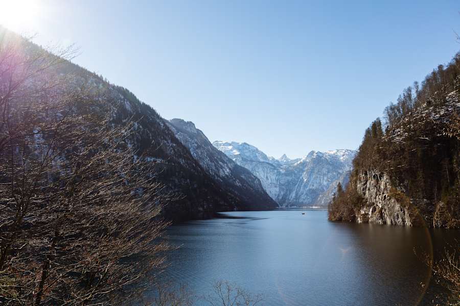 Der Malerwinkel am Königssee im Morgenlicht