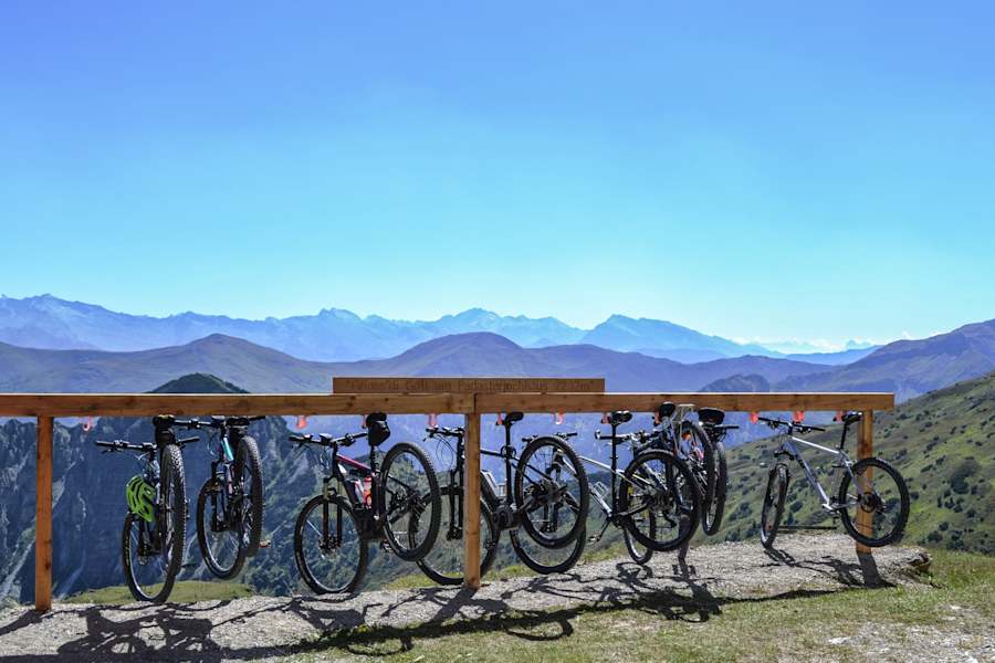 Auch mit zahlreichen Biketouren kann das Wipptal aufwarten.