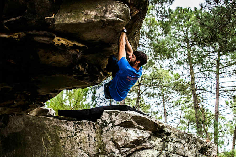 Bouldern in Fontainebleau