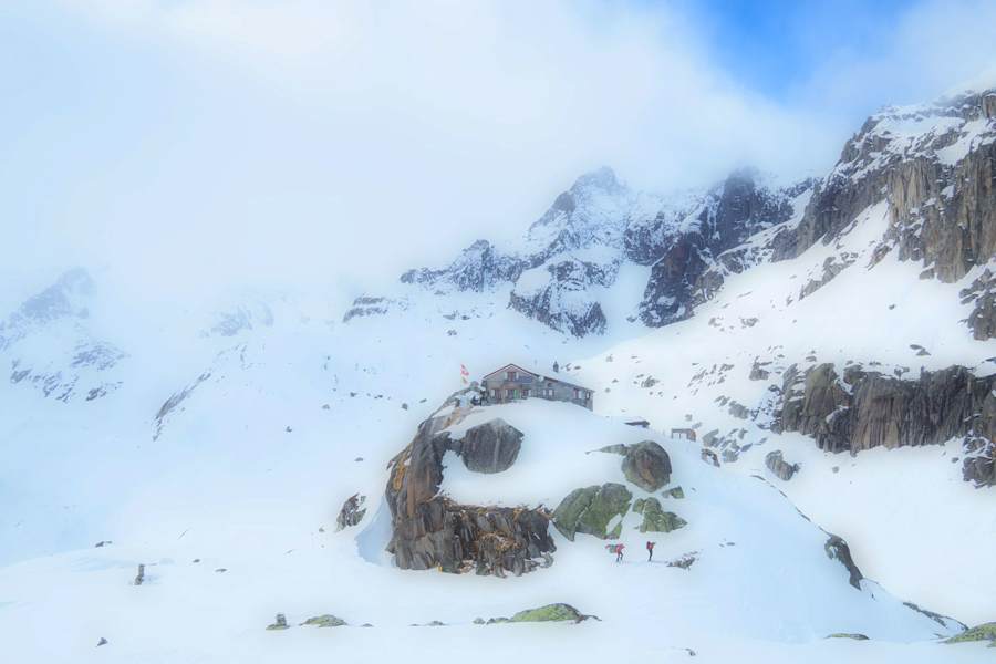 Schweiz: Albert-Heim-Hütte in den Urner Alpen
