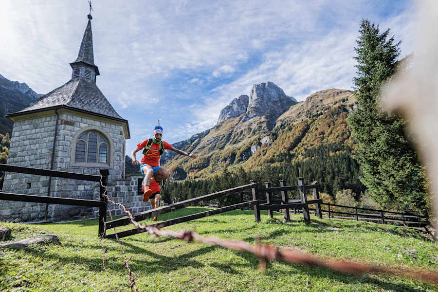 Hannes Perkmann und Jakob Herrmann unterwegs am Plökenpass