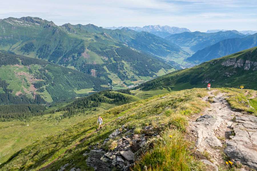 Viel Aussicht am Gastein Trail