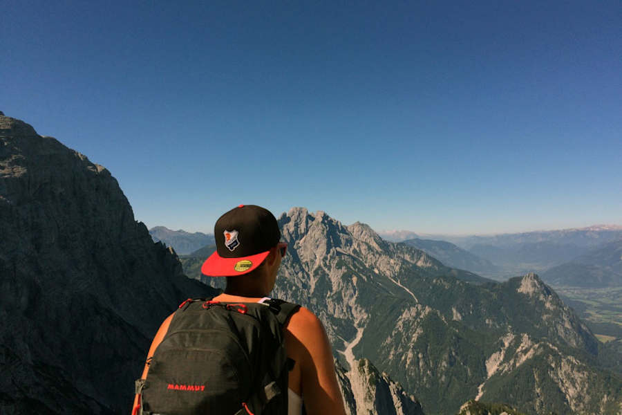 Bergpanorama im Gesäuse