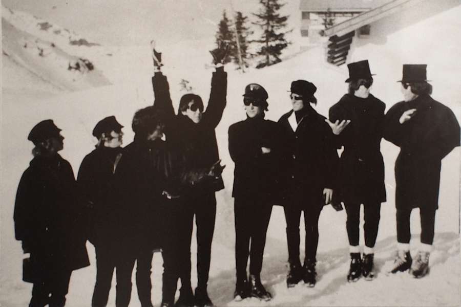 Die Beatles 1965 in Obertauern