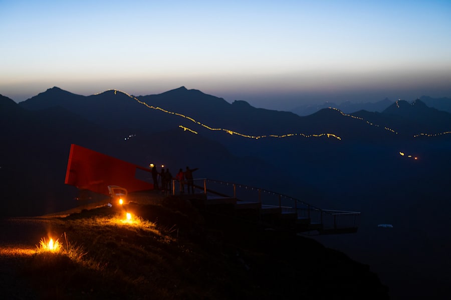 Sonnwendfeuer in Gastein