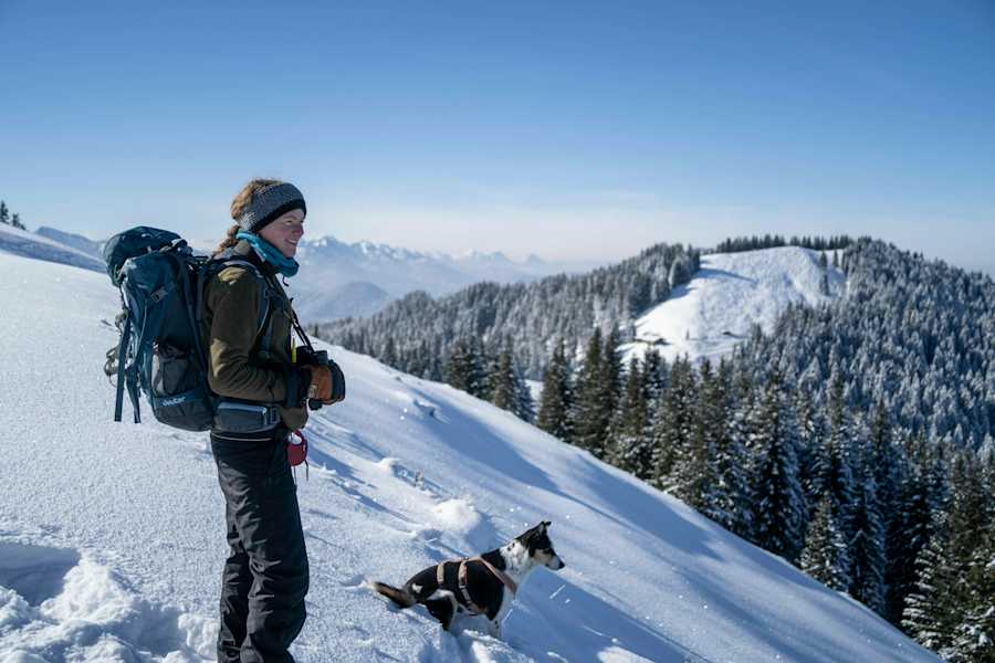 Mit Schneeschuhen durchs Ammergebirge